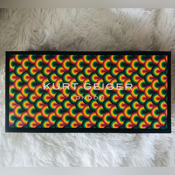 Kurt Geiger London Kensington Cross Strap Tweed & Raffia Espadrille Sandals 🎀 - Picture 6 of 6